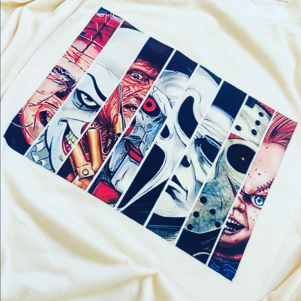 Halloween horror tee